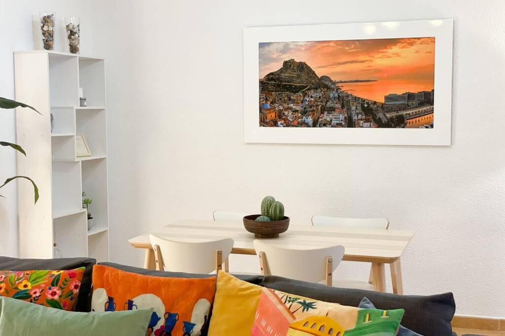 Coqueto Y Amplio Apartamento A 15 Min De La Playa Alicante Exterior foto